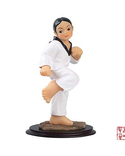 フィギュア単品S[テコンドー-回し蹴り]