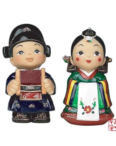 ぬいぐるみセット 中[新郎新婦]