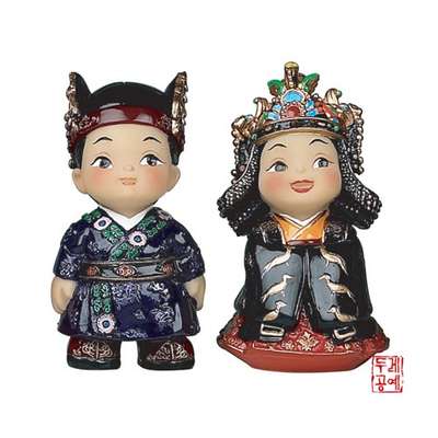 Doll Set Medium [Baekje King, Queen]