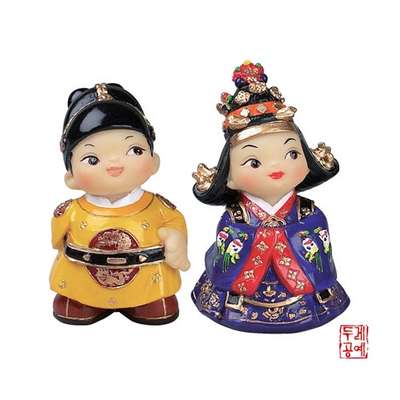 Doll Set Small [Joseon King, Queen I]