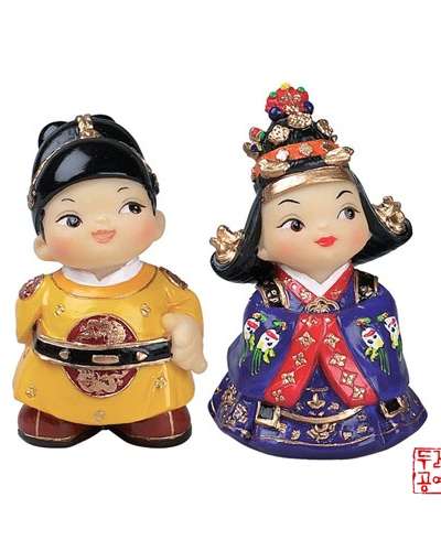 人形セット 小[朝鮮王,王妃I]