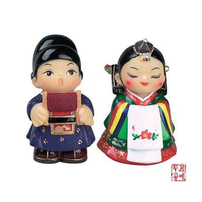 Mini Doll Set Small [Groom and Bride]
