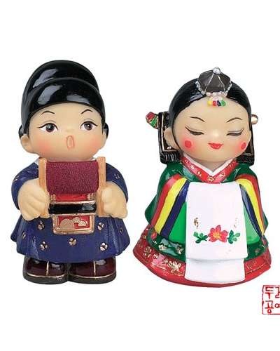 ぬいぐるみセット 小[新郎新婦]