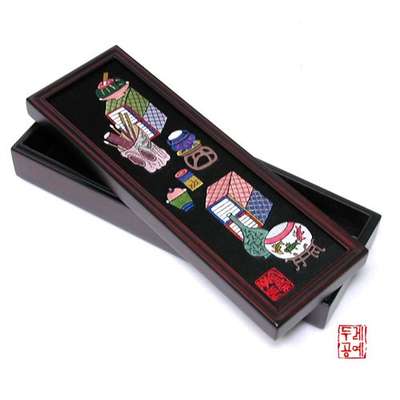 Octagonal Embroidered Flower Norigae 5