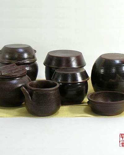 ミニ味噌甕アクセサリーセット