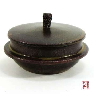 Jangseung Clay Pot Cauldron Set