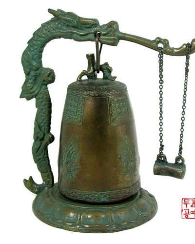 聖徳大王神鐘 グリーン - 小