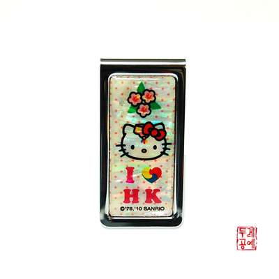 Hello Kitty Love Korea Money Clip