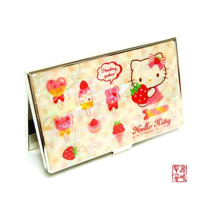 Hello Kitty Strawberry Business Card Case