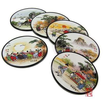 Joseon Daily Life Coaster Set 2 - 6 Types
