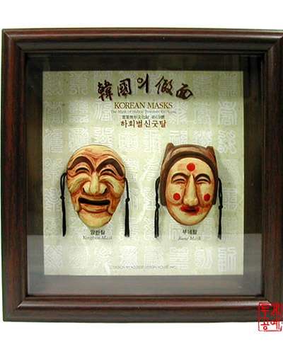 [Hahoe Byeolsin Gut Mask] Type 2 Mask Frame