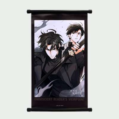 Original Painting Hanging Scroll (Kim Dokja & Yu Junghyuk)