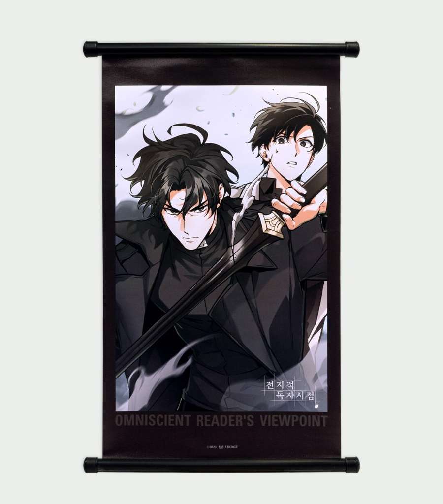 原画掛け軸(キム・ドクジャ&ユ・ジュンヒョク)