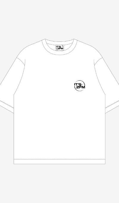 2PM T-SHIRT WHITE - It's 2PM