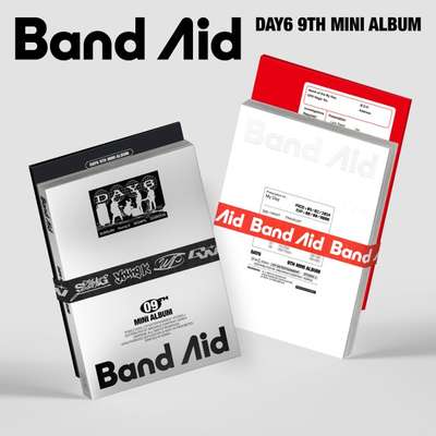 DAY6 9th Mini Album Band Aid (Rock Band ver., Band Aid ver.)