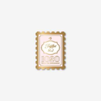 TWICE TOGETHER 1&2 BADGE - TWICE 7TH ANNIVERSARY